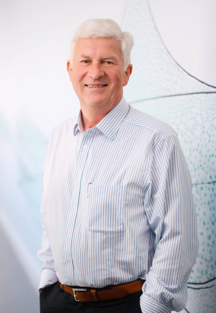 Professor Mark Bailey OBE smiling